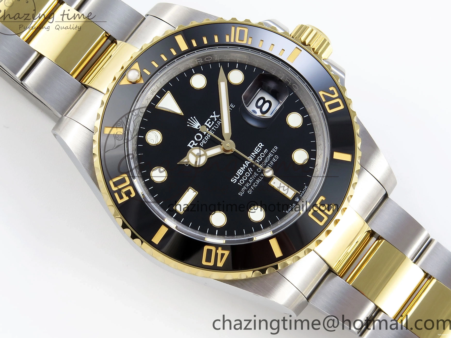 GMF EDITION LN BLACK 41MM STEEL VR3235 1:1 904L 126613 BEST SS SUBMARINER YG CERAMIC 0323